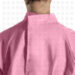 delantal clinico rosado espalda cuello redondo