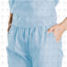 uniforme clinico mujer frente pantalon celeste